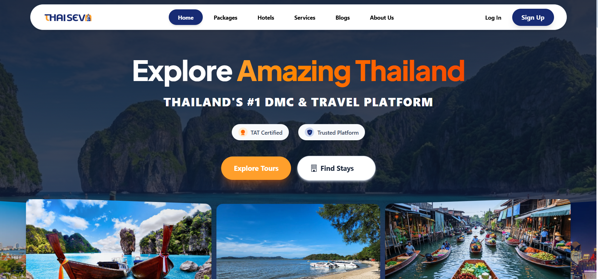 Thaiseva booking platform