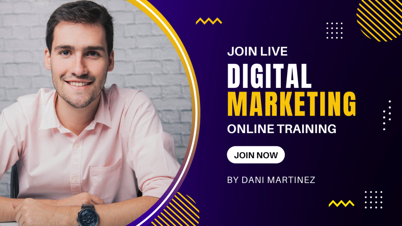 Purple Modern Digital Marketing Tutorial Youtube Thumbnail